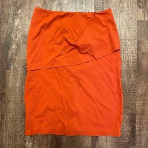 High waisted knee length CABI skirt.